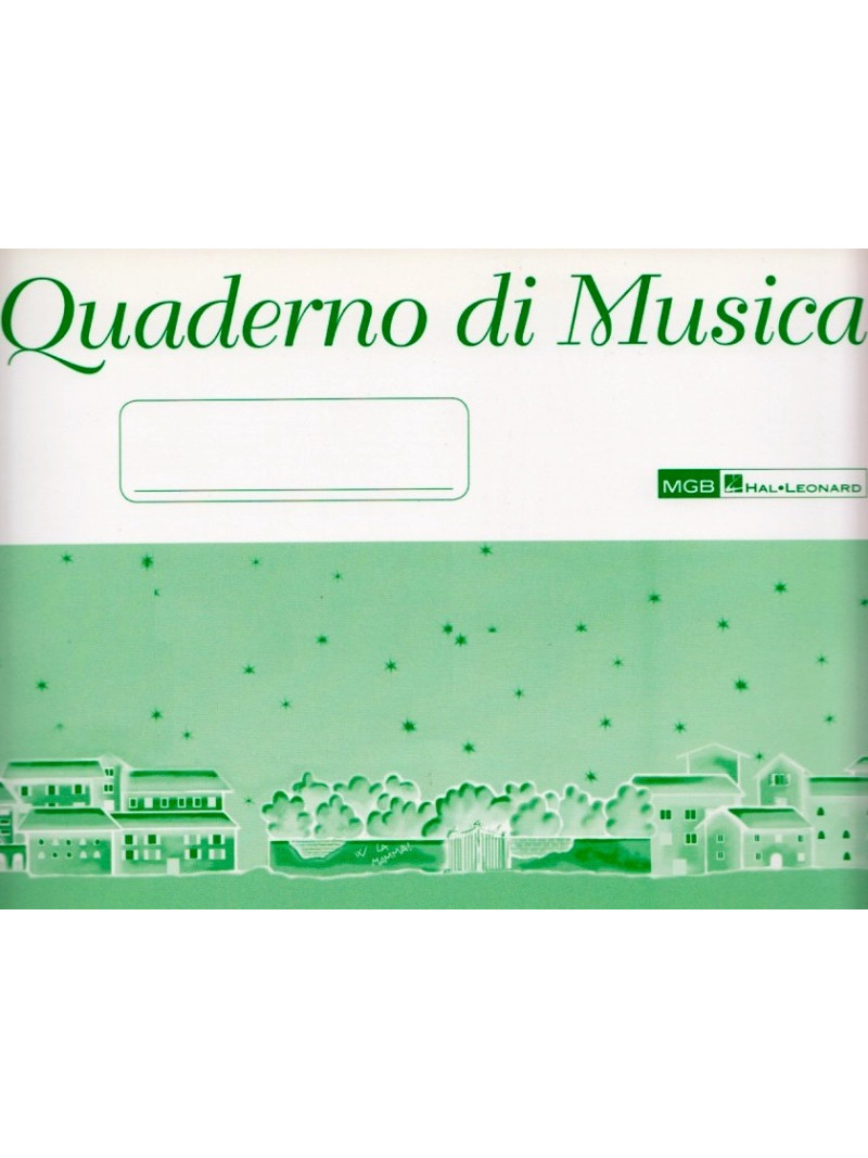 Quaderno di Musica (6 Pentagrammi)