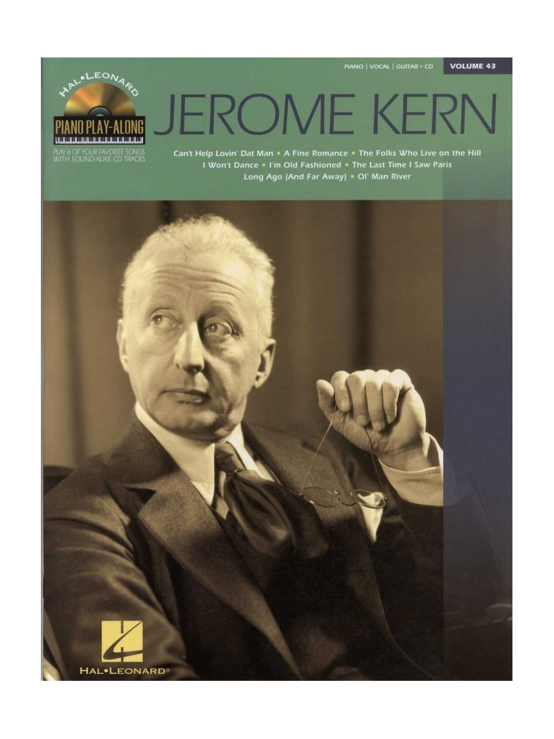 Piano Play-Along: Jerome Kern Vol.43 (book/CD)