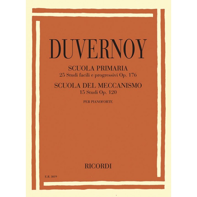 Scuola primaria - Scuola del meccanismo - Per pianoforte