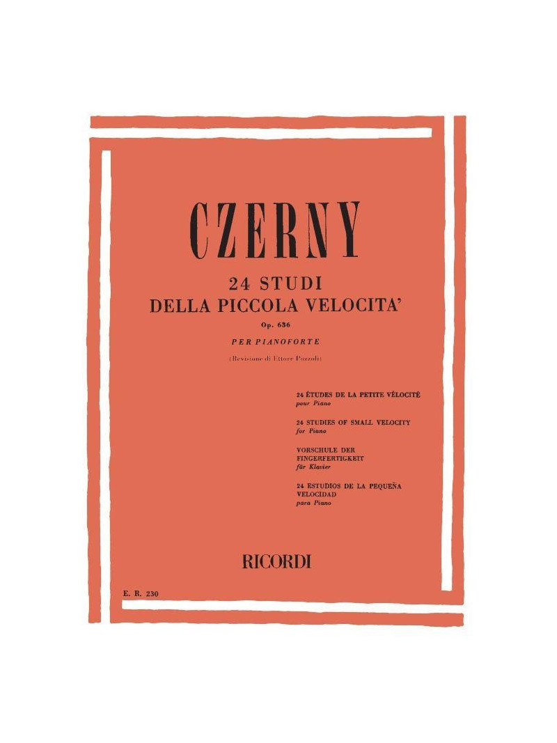 24 Studi Della Piccola Velocità Op. 636