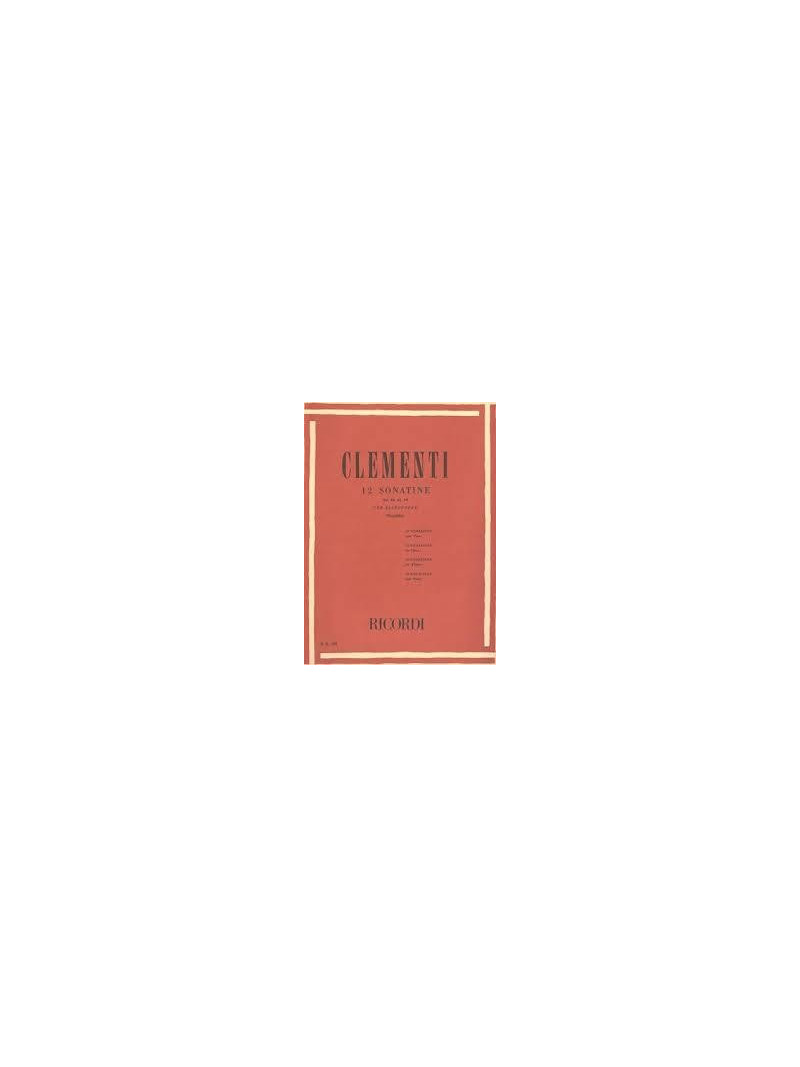 Clementi - 12 Sonatine Op. 36, 37, 38