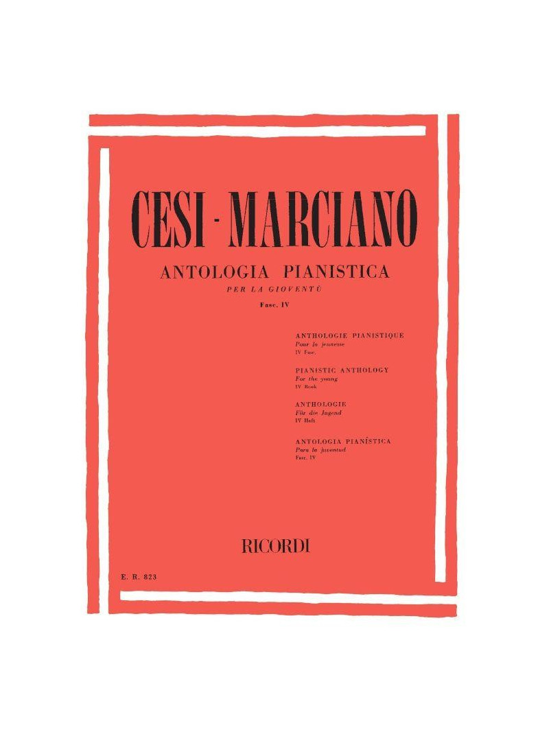 Antologia pianistica per la gioventù - Fasc. IV