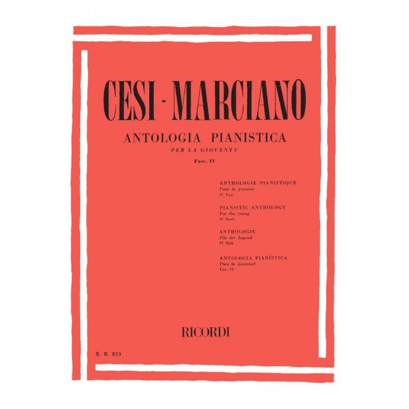 Antologia pianistica per la gioventù - Fasc. IV