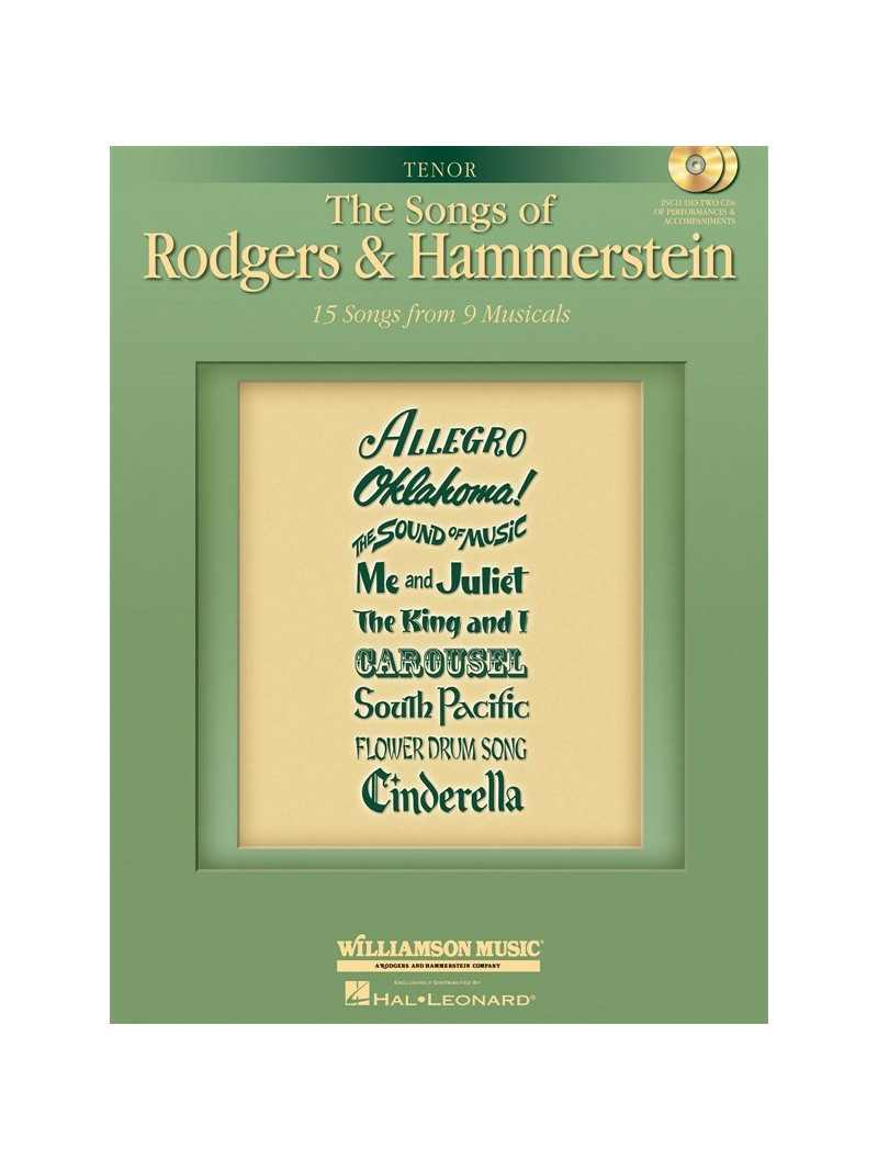The Songs Of Rodgers And Hammerstein - Tenor (book/2 CD)
