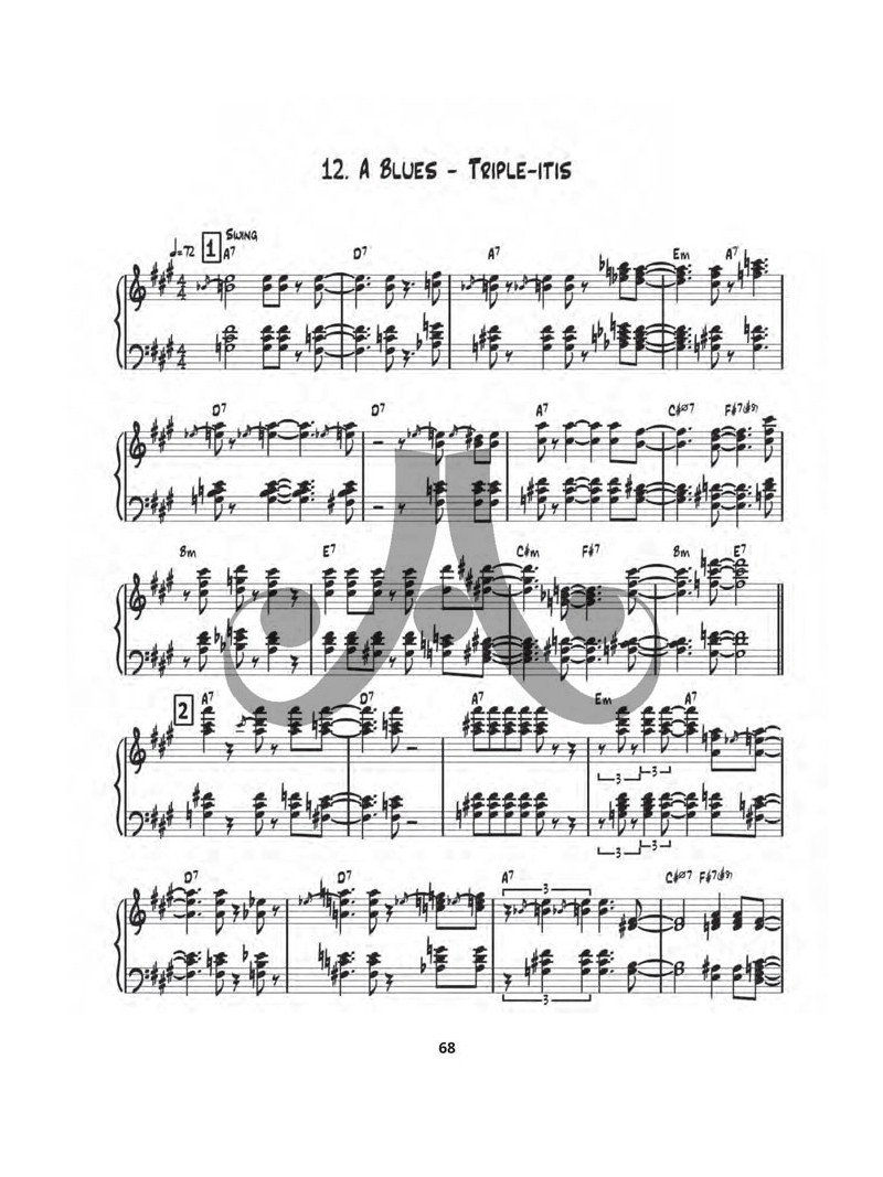 Volume 42 - Jazz Piano Comping 