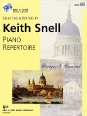 Piano Repertoire: Baroque & Classical, Level 4