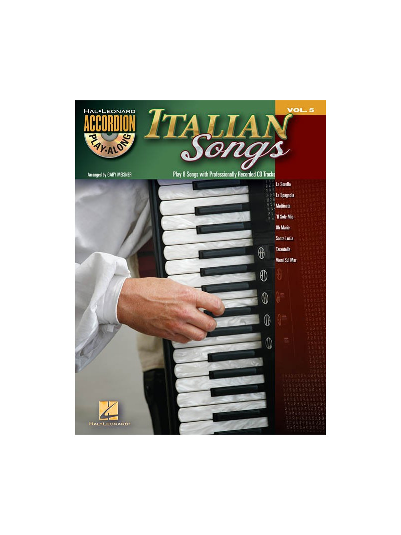 Accordion Play Along vol.5: Italian Songs (book/CD)