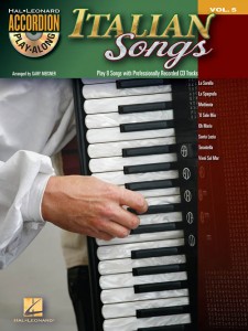 Accordion Play-Along Volume 5: Italian Songs (book/CD)