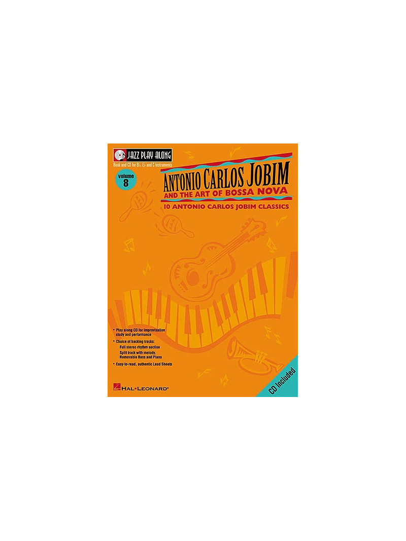 Jazz Play-Along vol.8: Antonio Carlos Jobim (book/CD)