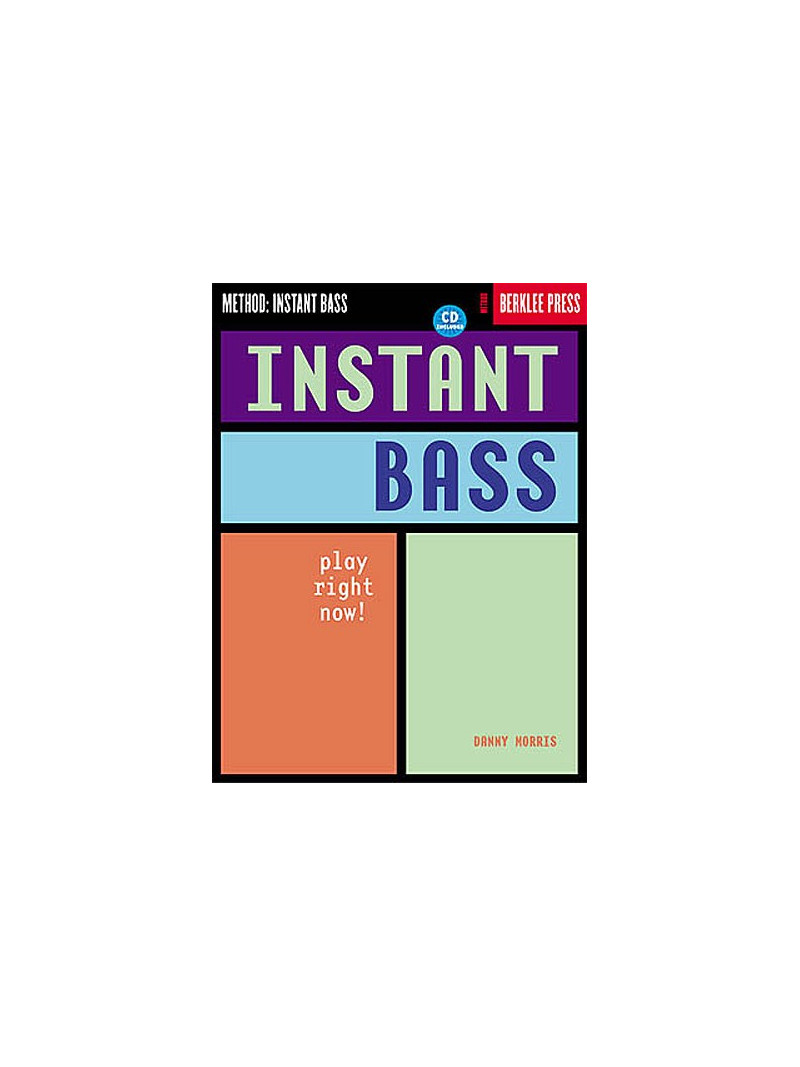 Berklee Instant Bass (book/CD play-along)