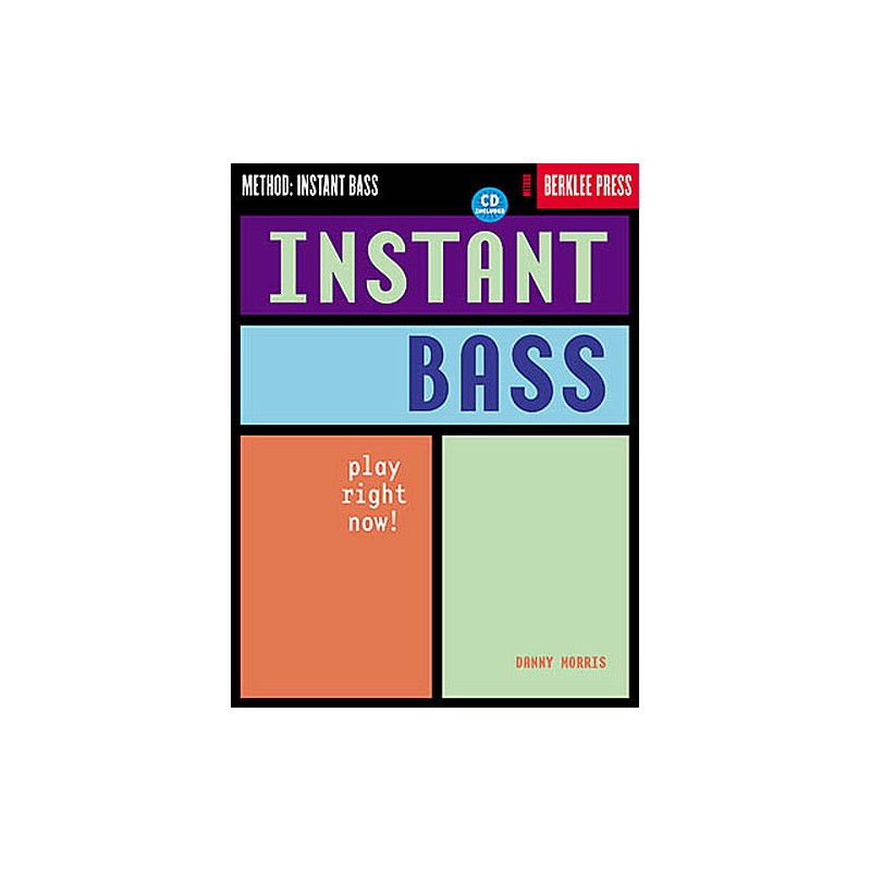 Berklee Instant Bass (book/CD play-along)