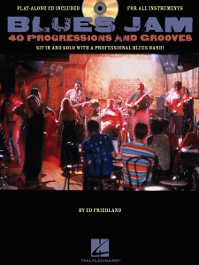 Blues Jam – 40 Progressions and Grooves (book/CD)