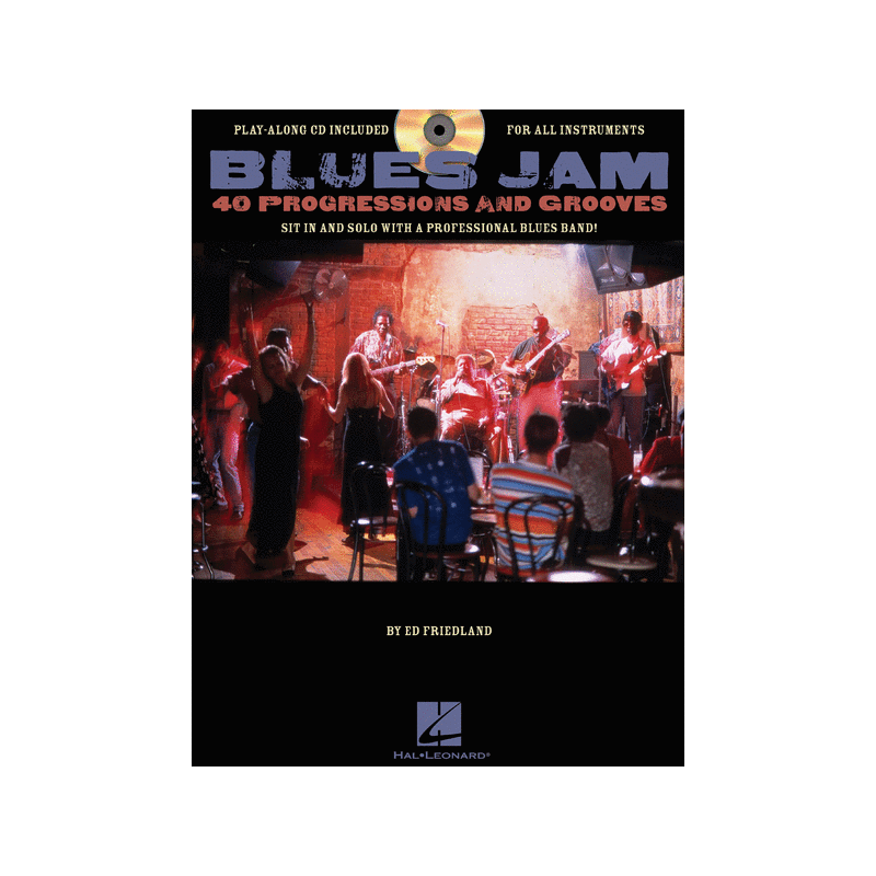 Blues Jam – 40 Progressions and Grooves (book/CD)