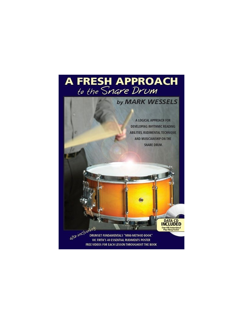 A Fresh Approach to the Snare Drum (book/DVD/CD MP3)