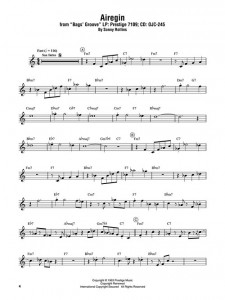 Miles Davis – Omnibook C Instruments