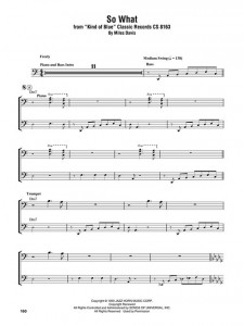 Miles Davis – Omnibook Bass Instruments