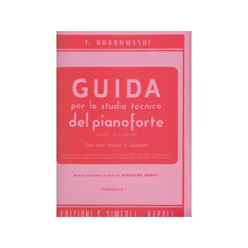 Guida per lo studio tecnico del Pianoforte: vol. 2