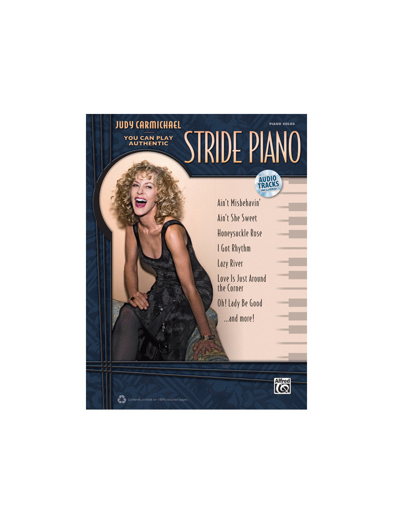 You Can Play Authentic Stride Piano (book/CD)