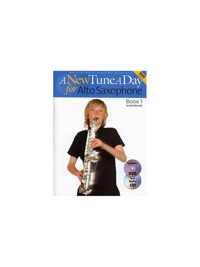 A New Tune A Day: Alto Saxophone - Book 1 (book/CD/DVD)