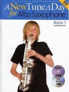 A New Tune A Day: Alto Saxophone - Book 1 (book/CD/DVD)