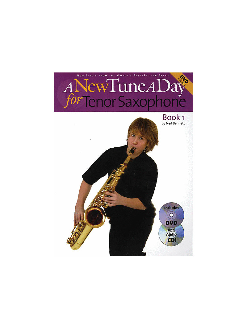 A New Tune A Day: Tenor Saxophone - Book 1 (book/CD/DVD)