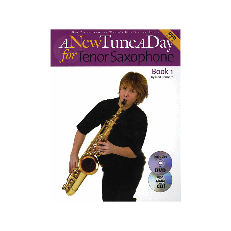 A New Tune A Day: Tenor Saxophone - Book 1 (book/CD/DVD)