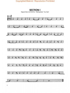 Reading Contemporary Electric Bass
