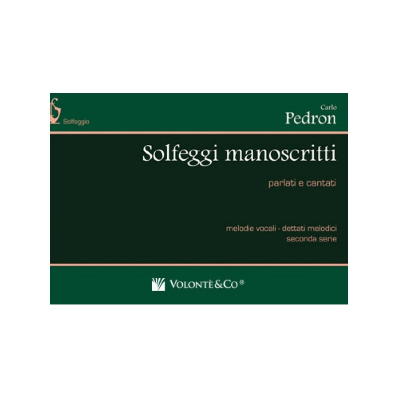 Solfeggi Manoscritti - Volume 2