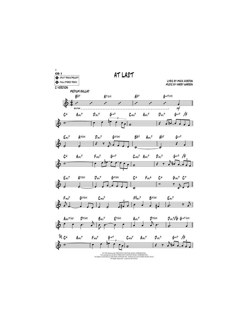 Jazz Play Along Volume 170: Ultimate Jazz Standards (book/CD)