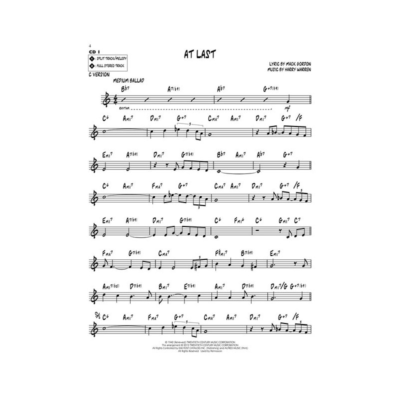 Jazz Play Along Volume 170: Ultimate Jazz Standards (book/CD)