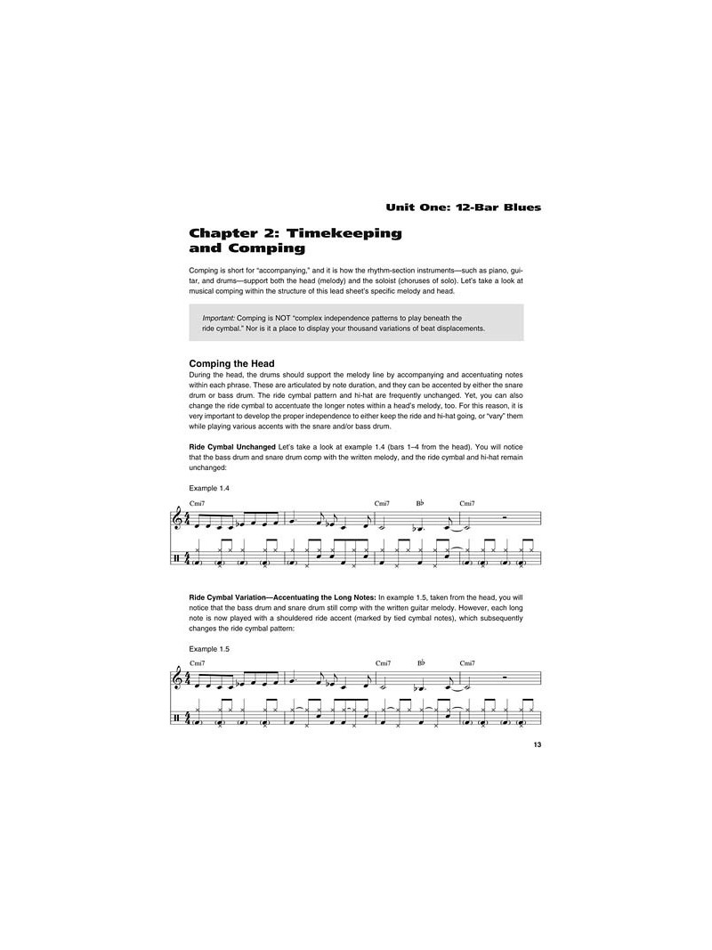 Jazz Drumming (book/ Audio Online)