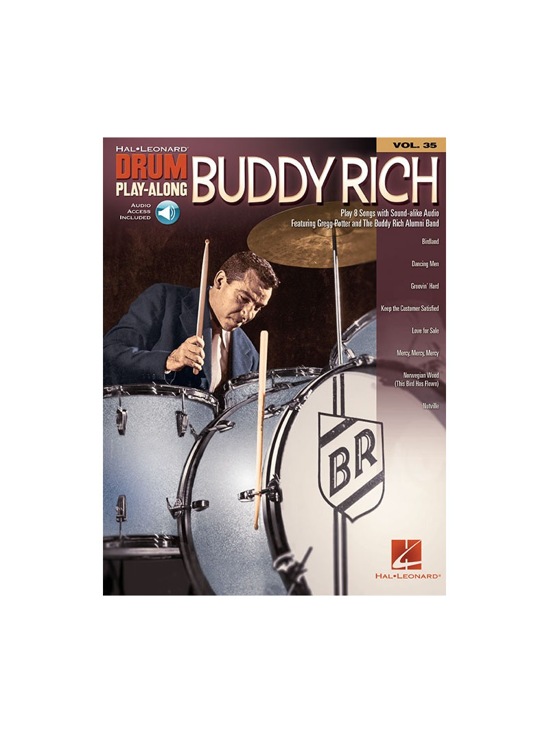 Buddy Rich: Drum Play-Along Volume 35 (book/CD))