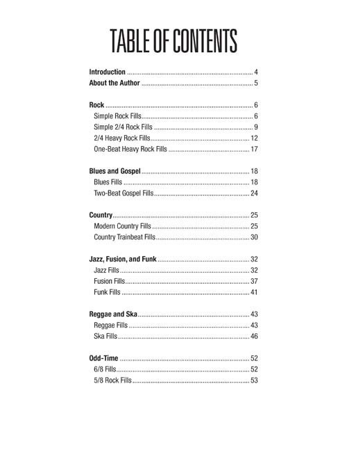 Hal Leonard Drumset Fills (book/Audio Online)