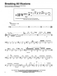 Dream Theater: Drum Play-Along Volume 30 (book/Audio access)