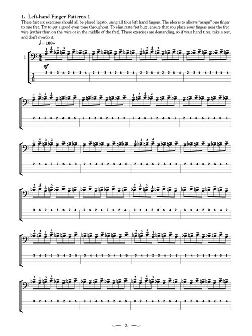 Scott Barnard - Bass Hanon