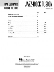 Hal Leonard Guitar Method: Jazz-Rock Fusion (book/CD)