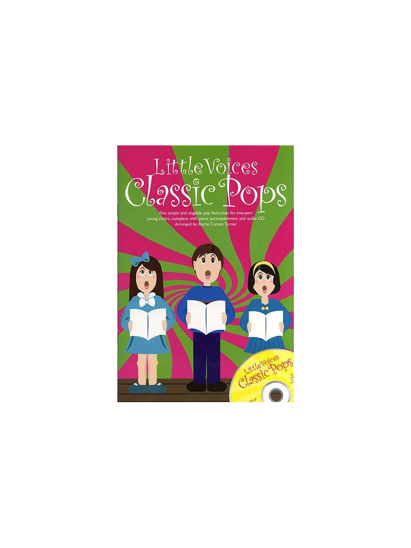 Little Voices - Classic Pops (book/CD sing-along)