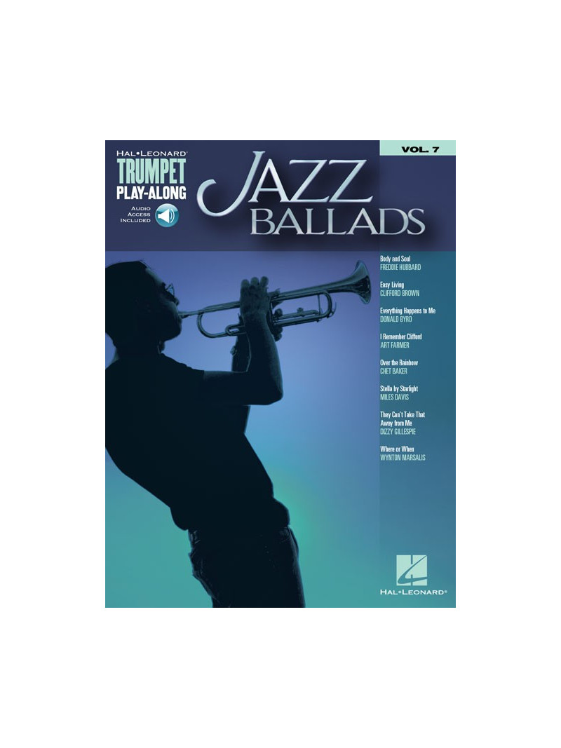Jazz Ballads: Trumpet Play-Along Volume 7 (book/Audio Access)
