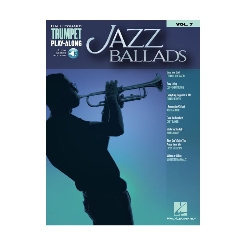 Jazz Ballads: Trumpet Play-Along Volume 7 (book/Audio Access)