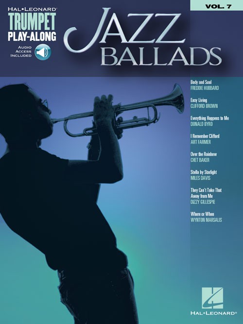 Jazz Ballads: Trumpet Play-Along Volume 7 (book/Audio Access)