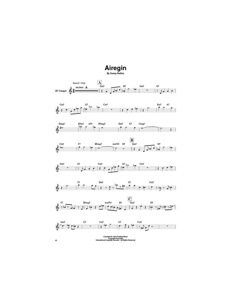 Miles Davis: Trumpet Play-Along Volume 6 (book/Audio Access)