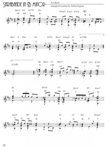 Jazz Bach for Fingerstyle Guitar (book/CD)