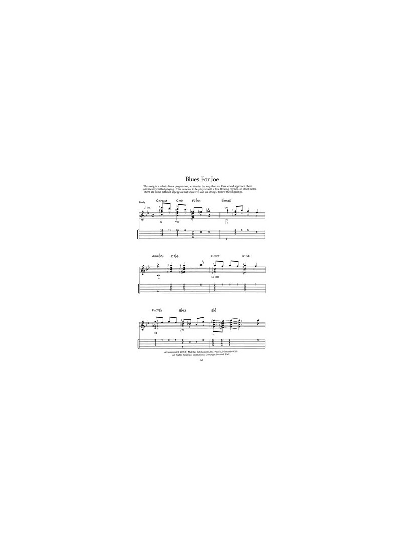 Graded Fingerstyle Jazz Guitar Solos
