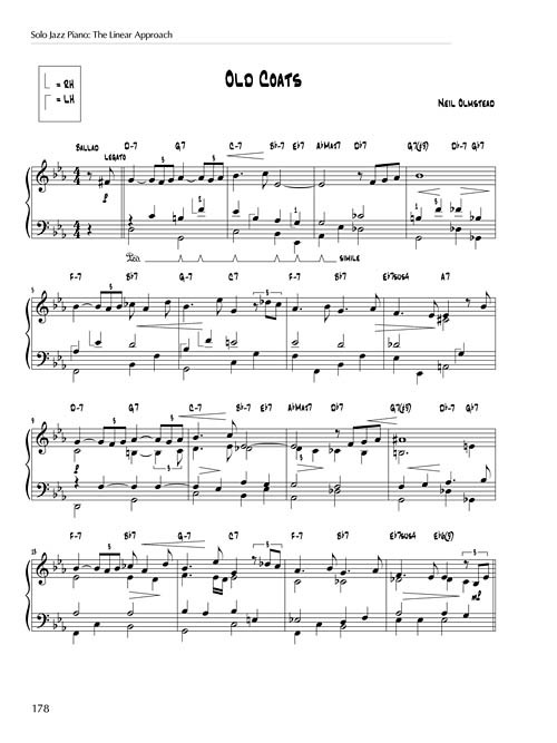 Solo Jazz Piano - L’approccio lineare (libro/CD)