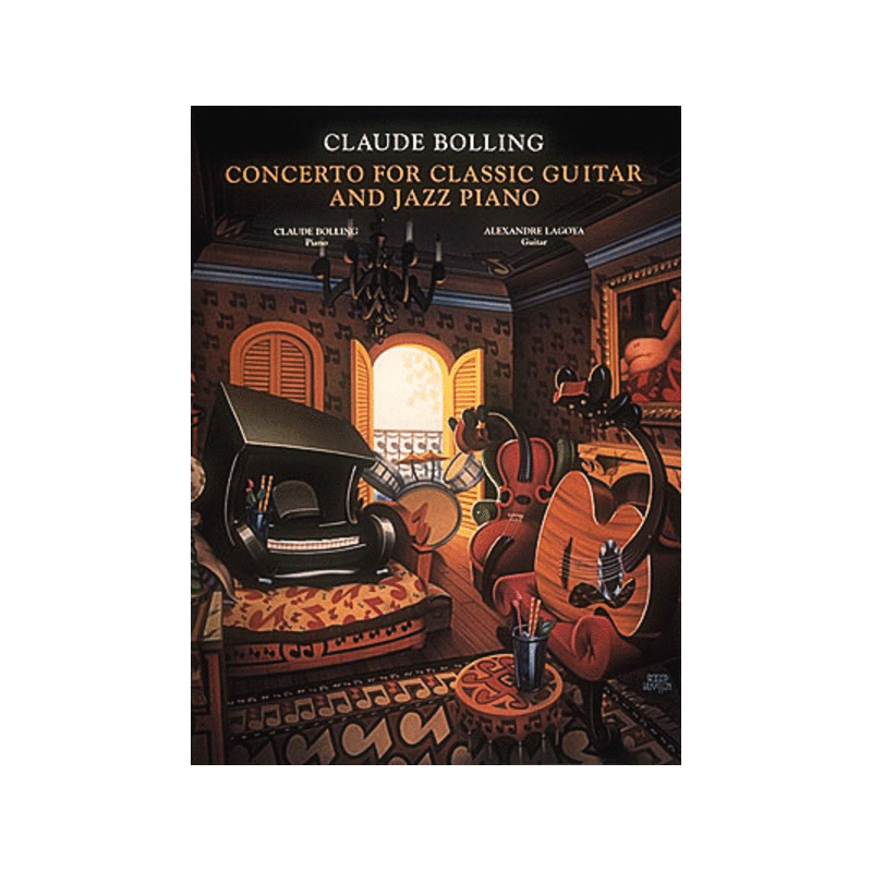 Claude Bolling guitar, Concerto for Classical Guitar & Jazz Piano Trio