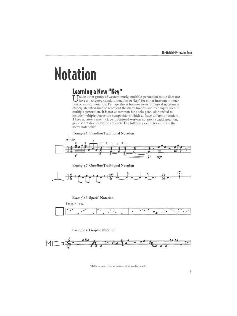 The Multiple-Percussion Book (book/CD)