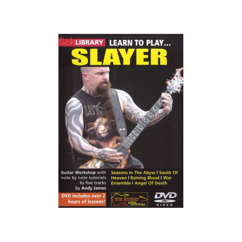 Lick Library: Learn To Play Slayer (DVD)