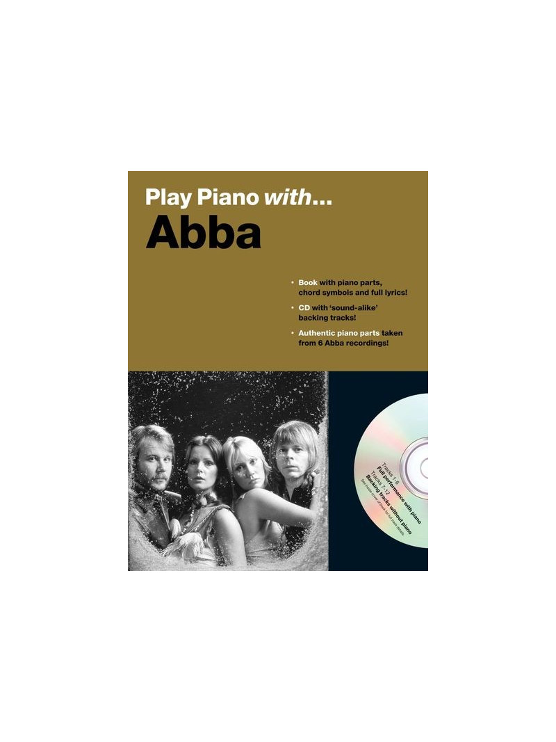 Play Piano With... Abba (book/CD)