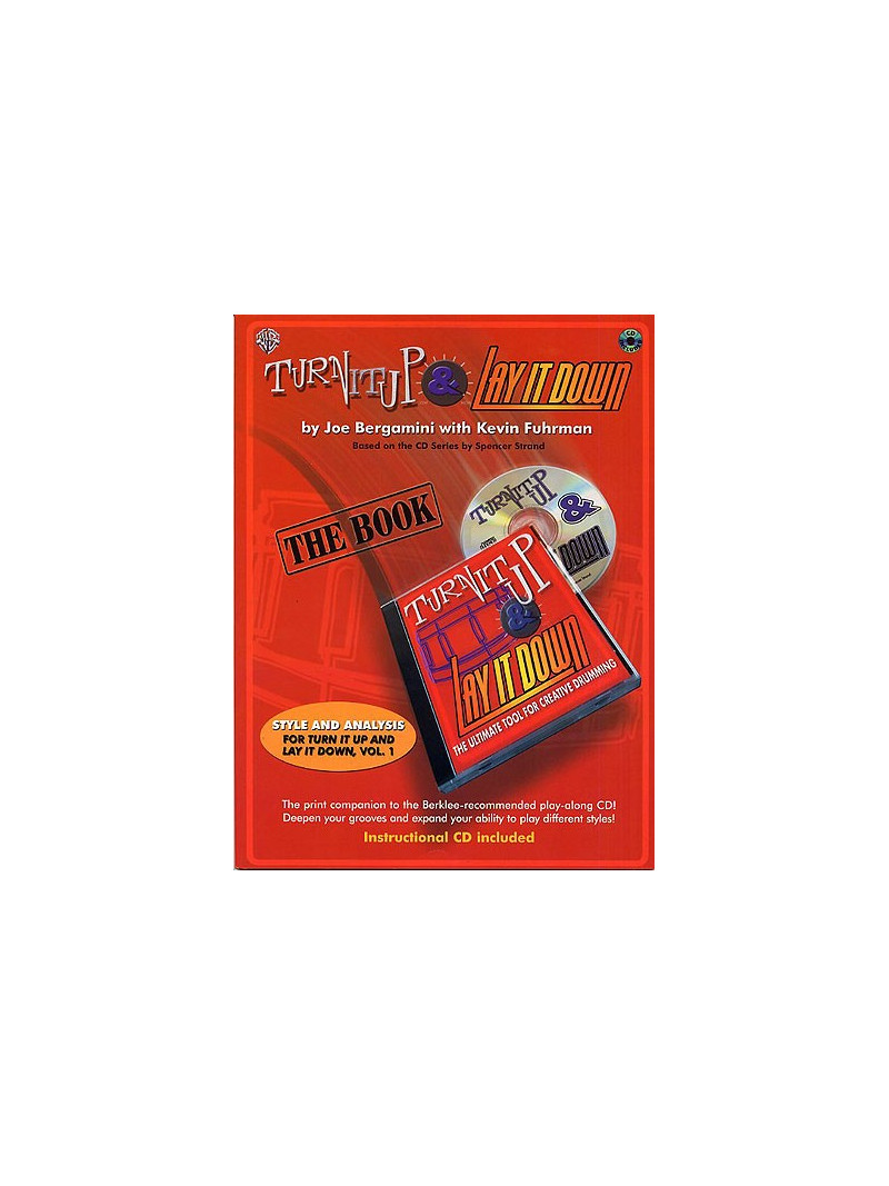 Turn It Up & Lay It Down (book/CD play-along)