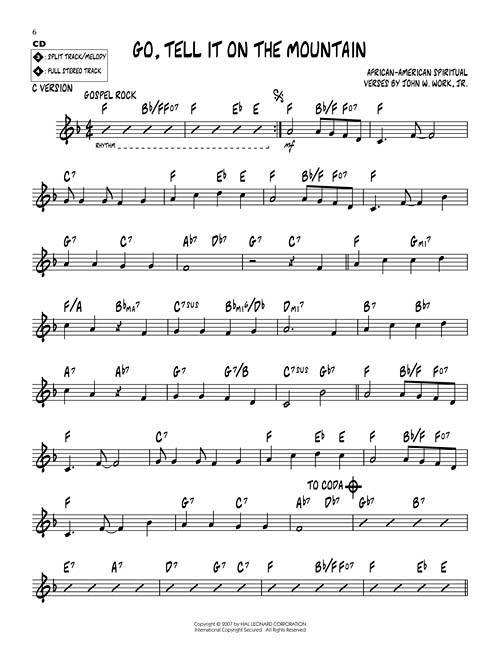 Jazz Play-Along Vol. 20: Christmas Carols (book/CD)